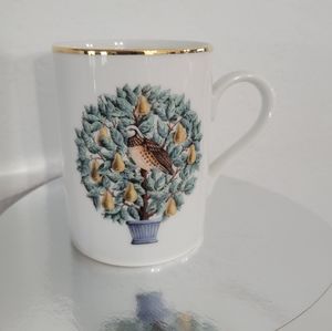 Avon 12 Days of Christmas Partridge in a Pear Tree Coffee Mug Tea Cup